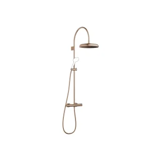 Dornbracht Shower Pipe mit Brause-Thermostat COYA 34459404 Bronze gebürstet (PVD),34459404-42 34459404-42