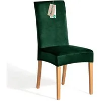 Restilo Stuhlhusse Stuhlhusse Stretch Stuhlbezug mit Gummiband Abnehmbar, waschbar