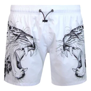 Boardshorts Schwimmshorts in Weiß
