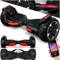 KESSER Balancetrainer, Hoverboard 8,5 Zoll 800 mit Bluetooth Lautsprecher, LED Licht