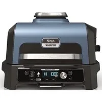 NINJA Tischgrill Woodfire Pro Connect XL OG901EU, 1700 W, Elektrischer Outdoor Grill & Smoker