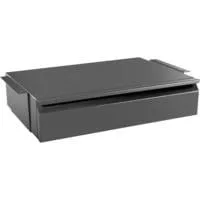 Schreibtisch Unterbau-Schublade schwarz (matt)