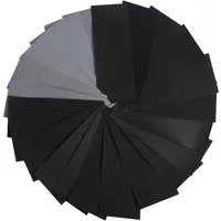 FELIXLEO Schleifpapier Schleifpapier Set 72 Stück 23x9cm Körnung 400-3000 Nass Trocken Holz, (1 St)