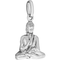 Vivance Kettenanhänger 925/- Sterling Silber rhodiniert Buddah