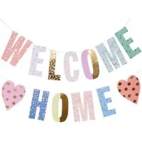 Rico Design Girlande Paper Poetry Girlande Welcome Home
