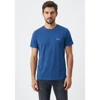 Pepe Jeans T-Shirt ORIGINAL BASIC 3N Rundhals mit kleinem Logodruck