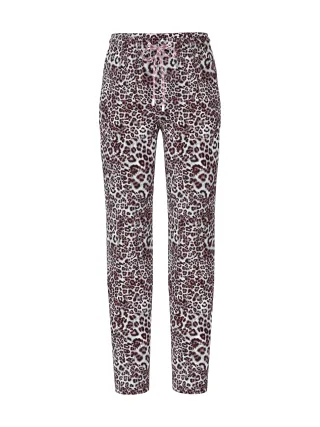 Marc Cain Sports - Hose FOCHA mit Leo Print rhododendron - Gr. - 40