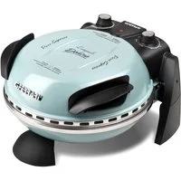 G3 Ferrari Pizzaofen Delizia G1000613 Limited Edition cool blue bis 400 °C mit Pizzastein, die Ikone unter den Pizzaöfen - inkl. Pizzaschaufel + Rezeptheft