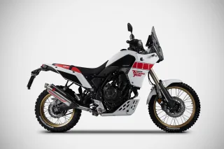 Sport Auspuff ZARD Sabbia Slip-On Edelstahl Yamaha XTZ 700 Tenere Bj.2020-2024 EURO5 eintragungsfrei