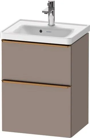 Duravit D-Neo Waschtischunterbau wandhängend Basalt Matt 484x372x625 mm - DE4350004430000 DE4350004430000