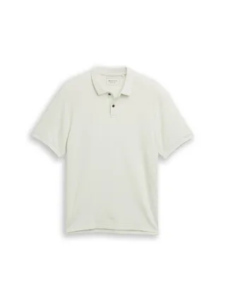 Denim Tom Tailor - Relaxed Fit Ottoman Poloshirt frozen light mint - Gr. - XXL