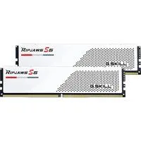 DIMM 64 GB DDR5-5600 (2x 32 GB) Dual-Kit, Arbeitsspeicher weiß, F5-5600J3636D32GX2-RS5W, Ripjaws S5, INTEL XMP