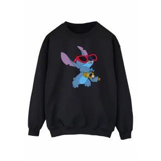 Disney - "Lilo And Stitch Guitar" Sweatshirt für Herren (Schwarz)