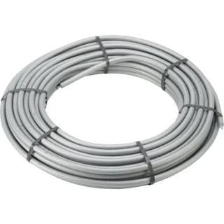 Viega Raxofix Mehrschichtverbund-Rohr 760441 20 x 2,8 mm, 75 m Ring, ohne Schutzrohr, Kunststoff grau