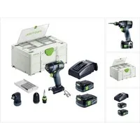 FESTOOL Akku-Schrauber TXS 12 2,5-Set Akku Bohrschrauber 12 V 30 Nm Brushless (576874)