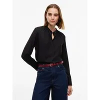 Tommy Hilfiger Langarmbluse FEM FLUID BLOUSE ESSENTIAL Viskose