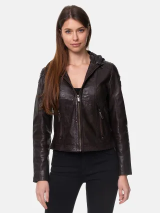 Tazzio Damen Lederjacke