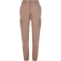 URBAN CLASSICS Cargohose Urban Classics Damen Ladies High Waist Cargo Pants (1-tlg)