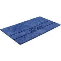 s.Oliver Badematte Allie, Badvorleger, Badezimmer Teppich, Duschvorleger, Höhe 10 mm, rutschhemmend beschichtet, schnell trocknend, strapazierfähig, Polyester, rechteckig, Badteppich, weiche Haptik, unifarben mit s.Oliver Schriftzug