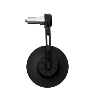 Highsider Lenkerendenspiegel CONERO EVO Black Edition universal, 7/8 &amp; 1 Zoll Lenker, Alu, e-geprüft
