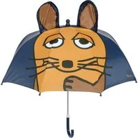 Playshoes Stockregenschirm 3D Regenschirm DIE MAUS