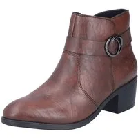 Rieker Stiefelette Ankleboots, Blockabsatz, mit Innenreißverschluss