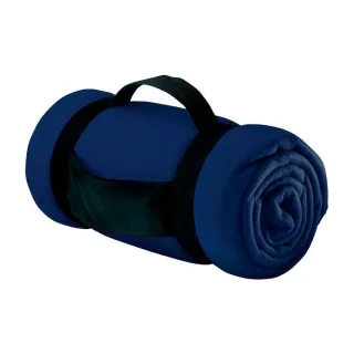 SOLS - Decke "Stavenger", Fleece, Karo (Dunkelblau)