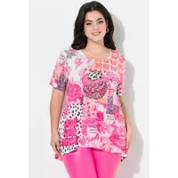 Angel of Style T-Shirt T-Shirt A-Linie Cowboy-Print