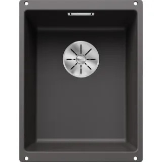 Blanco Subline 320-u Spüle 523407 35x46cm, PuraDur felsgrau, für Unterbau