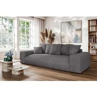 Home affaire Big-Sofa LAKESIDE 3-Sitzer Schlafsofa mit Bettkasten, Breite 256,5 cm, Liegefläche 168,5x195 cm, hoher Sitzkomfort, Maße B/T/H: 256/122/82cm