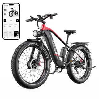 [EU DIRECT] DUOTTS F26 Electric Bike 48V 20AH SamsungBattery 750W*2 Dual Motors Recommended Top Speed 25KM/H 26*4.0inch