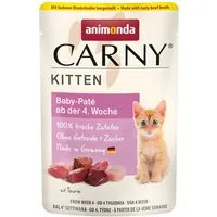 Animonda Carny Kitten Baby-Paté 85 g - 12 Stück, Nassfutter für: Katze