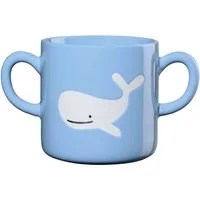 ASA SELECTION Becher Buddies Henkelbecher Wal 0,25l, New Bone China