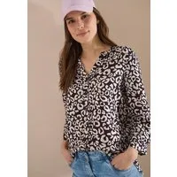 CECIL Longbluse mit Knopfleiste