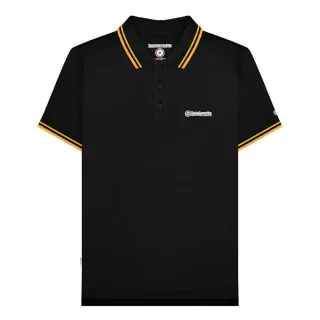 Lambretta - "SS25" Poloshirt für Herren (Schwarz/Gold)