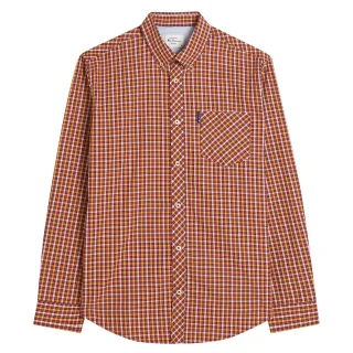 Ben Sherman - "Signature" Hemd für Herren, Langärmlig (Rot)