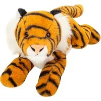 Teddy Hermann® Kuscheltier Tiger liegend, 33 cm, zum Teil aus recyceltem Material