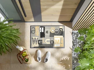 Welcome Goodbye wash + dry Matte | Größe: 50x75cm