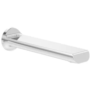 Villeroy und Boch Liberty Badewannenauslauf TVT10700200061 mit verstellbarem Strahlregler, Wandmontage, chrom