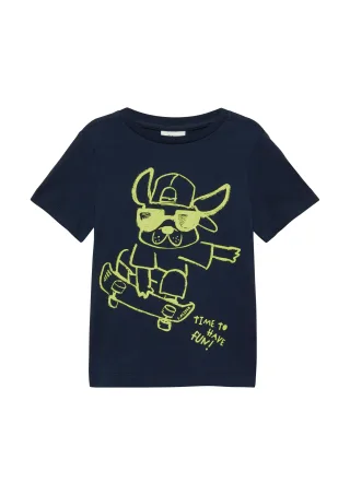 s.Oliver - T-Shirt blau - Gr. - 134