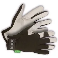 KIXX Gartenhandschuhe Work Line Lycra-Ziegennappa Arbeitshandschuh