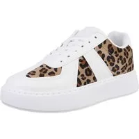 Ital-Design Damen Low-Top Freizeit Sneaker (88671570) Flach Sneakers Low in Weiß