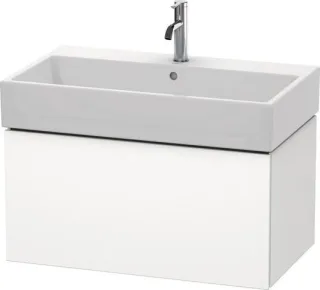 Duravit L-Cube Waschtischunterbau wandhängend Weiß Supermatt 784x459x394 mm - LC617708484 LC617708484