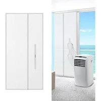 Bundviel Türdichtband Handetür Mobile Klimaanlage Türdichtung Tuch Klimaanlage 210 x 90 cm