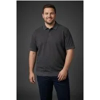 Man's World Plus Poloshirt auch in Grosse Größen bis Gr. 7XL Bauch-Fit Regular Fit Passform, Kurzarm, unifarben, aus Piqué-Material