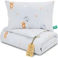 Totsy Baby Babybettwäsche Kinder Bettdecke ohne Bezug – Baby Decke und Kissen Set aus Baumwolle