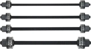 KS Tools Spindel-Satz für Druck- und Zughülsensatz, 13-tlg - 700.1735