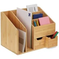 Schreibtisch-Organizer Bambus (1 St)