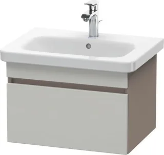 Duravit DuraStyle Waschtischunterbau wandhängend Betongrau & Basalt Matt 580x448x398 mm - DS63800074 DS638000743