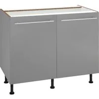 OPTIFIT Unterschrank Bern 100 cm breit, mit 2 Türen, mit höhenverstellbaren Füßen